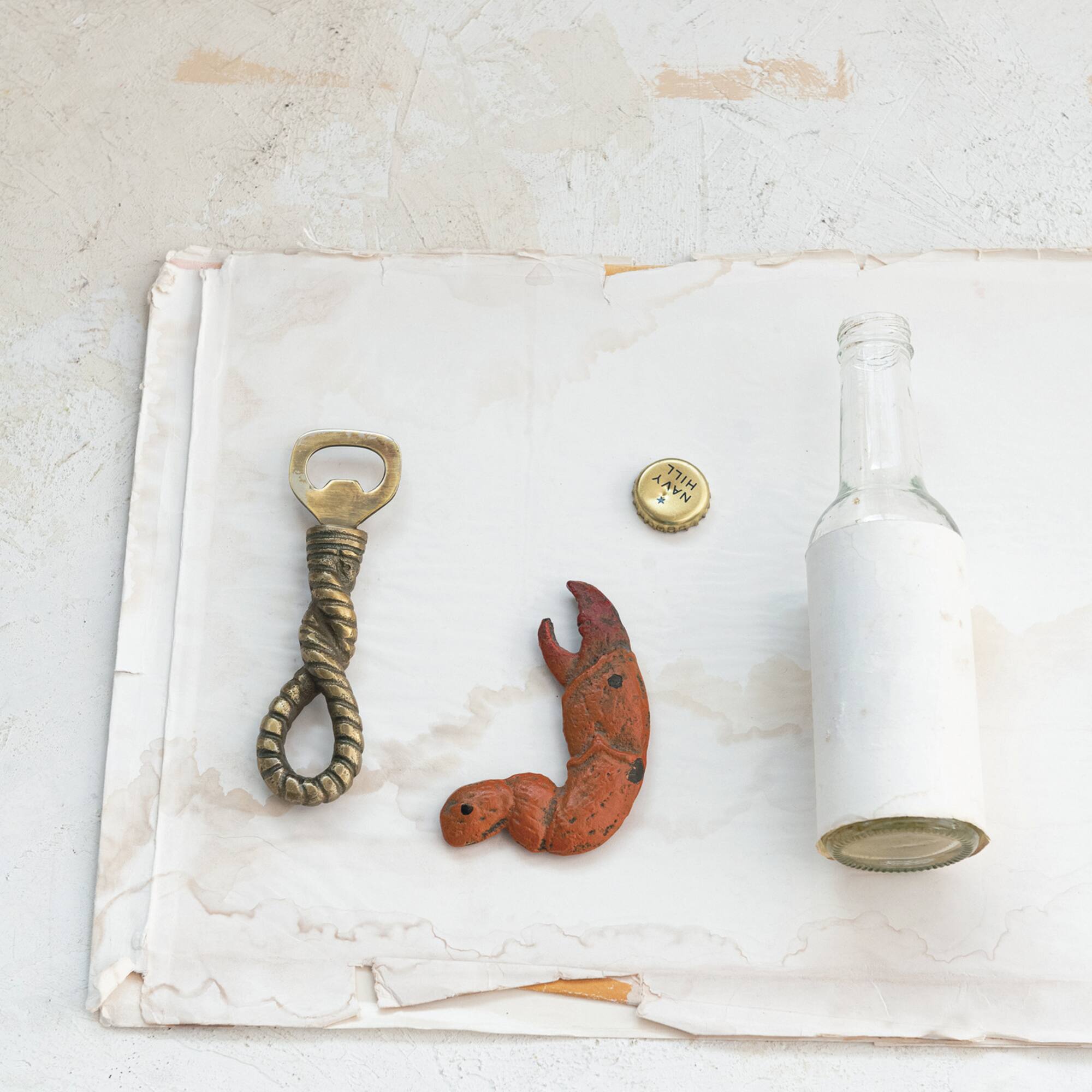 Hello Honey® 5.75" Gold Nautical Rope Antique Bottle Opener
